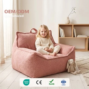 เก้าอี้บีนแบ็กเด็กหุ้มผ้าพรีเมียมแบบถอดซักได้ ดีไซน์<span class=keywords><strong>ป</strong></span>ลอดภัยสำหรับเด็ก OEKO-TEX สำหรับเฟอร์นิเจอร์ห้องนอนเด็กเล็ก - Product Image 1
