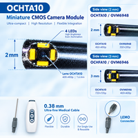 Endoscope vidéo USB étanche numérique 2,7 mm 2,9 mm OVM6946 pour urologie, ORL, bronchoscopie, cathétérisme, endoscopie miniature