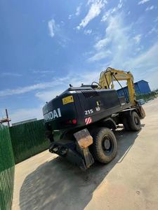 Pelle multifonction sur chenilles originale de la Corée Hyundai 215 d'occasion Hyundai Haute efficacité en bon état en vente - Product Image 4