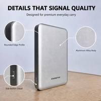 Batterie externe magnétique sans fil 10000mAh 30W PD 15W Charge rapide Aimant N52 Ultra Mince Portable CE FCC RoHS