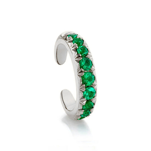 Bijoux <span class=keywords><strong>d</strong></span>élicats Gemnel, <span class=keywords><strong>boucle</strong></span> <span class=keywords><strong>d</strong></span>'<span class=keywords><strong>oreille</strong></span> en <span class=keywords><strong>argent</strong></span> sterling 925 avec émeraude unique - Product Image 4