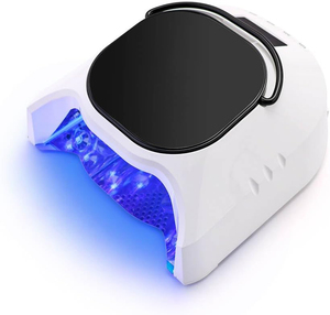 Lámpara de Uñas LED UV Inalámbrica Recargable de Plástico al por Mayor con 52 LEDs, Secado Rápido, 12 Horas de Duración de Batería y Logotipo Iluminado - Product Image 1