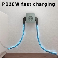 PD 20W 2 USB et 1Tpye C Eu Kc Plug Socket Desktop Pd Universal Extension Usb Ports Surge Protector Multiprise