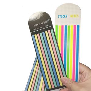 Transparent 160-Page PET Notepad Self-Adhesive Loose Leaf Index Tabs Bookmarks Memo <b>Pad</b> Stationery for School Books Sticky Notes - Product Image 2