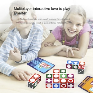 Gioco in legno per bambini per lo sviluppo del pensiero spaziale, della concentrazione e della memoria; Gioco interattivo genitore-figlio; Gioco di costruzione con blocchi - Product Image 4
