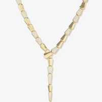 Vente en gros de bijoux de luxe Collier serpent réfrigéré unique Vente en gros Collier serpent en or 14 ct/18 ct