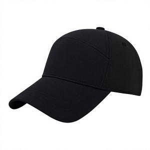 Wholesale Custom 7 Panel Baseball Cap Premium Quick Dry Sports Cap Summer Adjustable Red Baseball <b>Hat</b> Custom Logo OEM ODM - Product Image 2