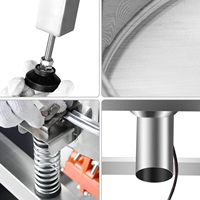 Machine de criblage vibratoire électrique, petite machine de tamisage, tamis vibrants à un seul étage pour l'industrie du papier et le criblage