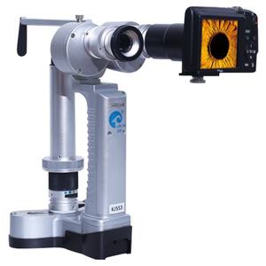 กล้องจุลทรรศน์แบบสองตาแลนลิง รุ่น Kj5s1 โฟกัสแบบแมนนวล แหล่งกำเนิดแสง LED สำหรับการตรวจทางจักษุวิทยา - Product Image 5