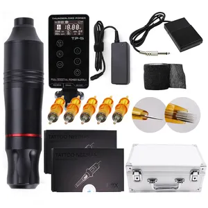 2023 New Brand Core High Quality Professional And Beginners Tattoo Machine Complete Set Tattoo Kits