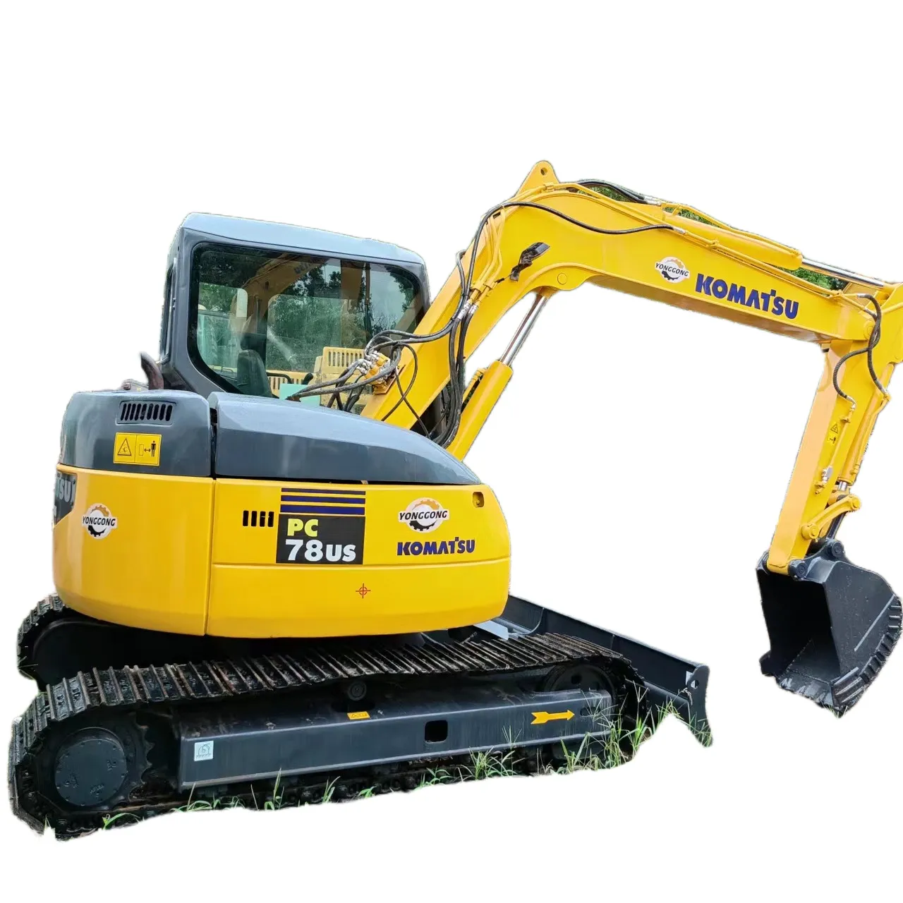 Giá tốt nhất sử dụng ban đầu 7.8 tấn KOMATSU máy xúc PC 78 chúng tôi thủy lực máy xúc bánh xích bán