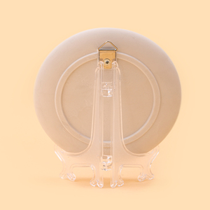 Новинка 2026 года: Декоративная сувенирная тарелка из смолы в виде здания для туристов, настольный декор, подарок для туристов - Product Image 4