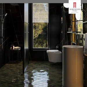 Carreaux artisanaux à surface <span class=keywords><strong>ondul</strong></span>ée, carreaux Zellige verts, carreaux artisanaux pour les murs de douche d'hôtels de luxe et les murs décoratifs modernes - Product Image 6