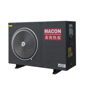 Macon-bomba de calor para el hogar, inversor de CC, sistema de calefacción con EN14511, 9kw, EVI