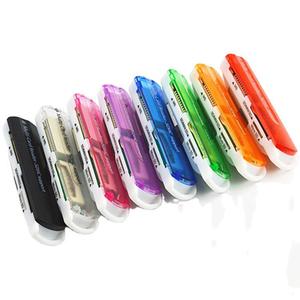 เครื่องอ่านการ์ด USB 2.0 ความเร็วสูง พร้อมสายเคเบิล สำหรับคอมพิวเตอร์ภายนอก ดีไซน์ยานอวกาศขนาดเล็ก-ขายส่ง - Product Image 3