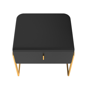ATUNUS table de chevet de luxe moderne à un tiroir, commode nordique, table de chevet pour chambre à coucher - Product Image 5