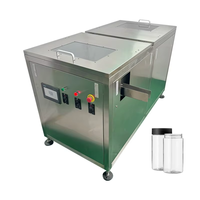 Machine de débroussaillement automatique haute vitesse LTPK pour bouteilles en plastique, haute productivité pour le tri et l'alimentation des bocaux ronds 220V/110V