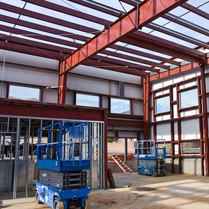 Precio competitivo, estructuras metálicas de acero de alta calidad, almacén prefabricado resistente, taller, soldadura, corte, doblado - Product Image 3