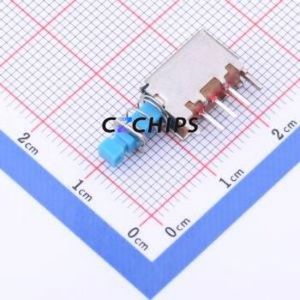 PS-12E15 Pushbutton Switch Through hole Component (THT) Switch 1P2T 100000 8.3mm 22.1mm - Product Image 2