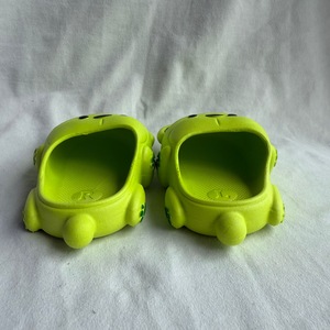 Pantofole con stampa animalier per bambini, forma di cane verde, antiscivolo, in PVC, per tutte le stagioni, taglia 18-29, 125-175 mm - Product Image 5