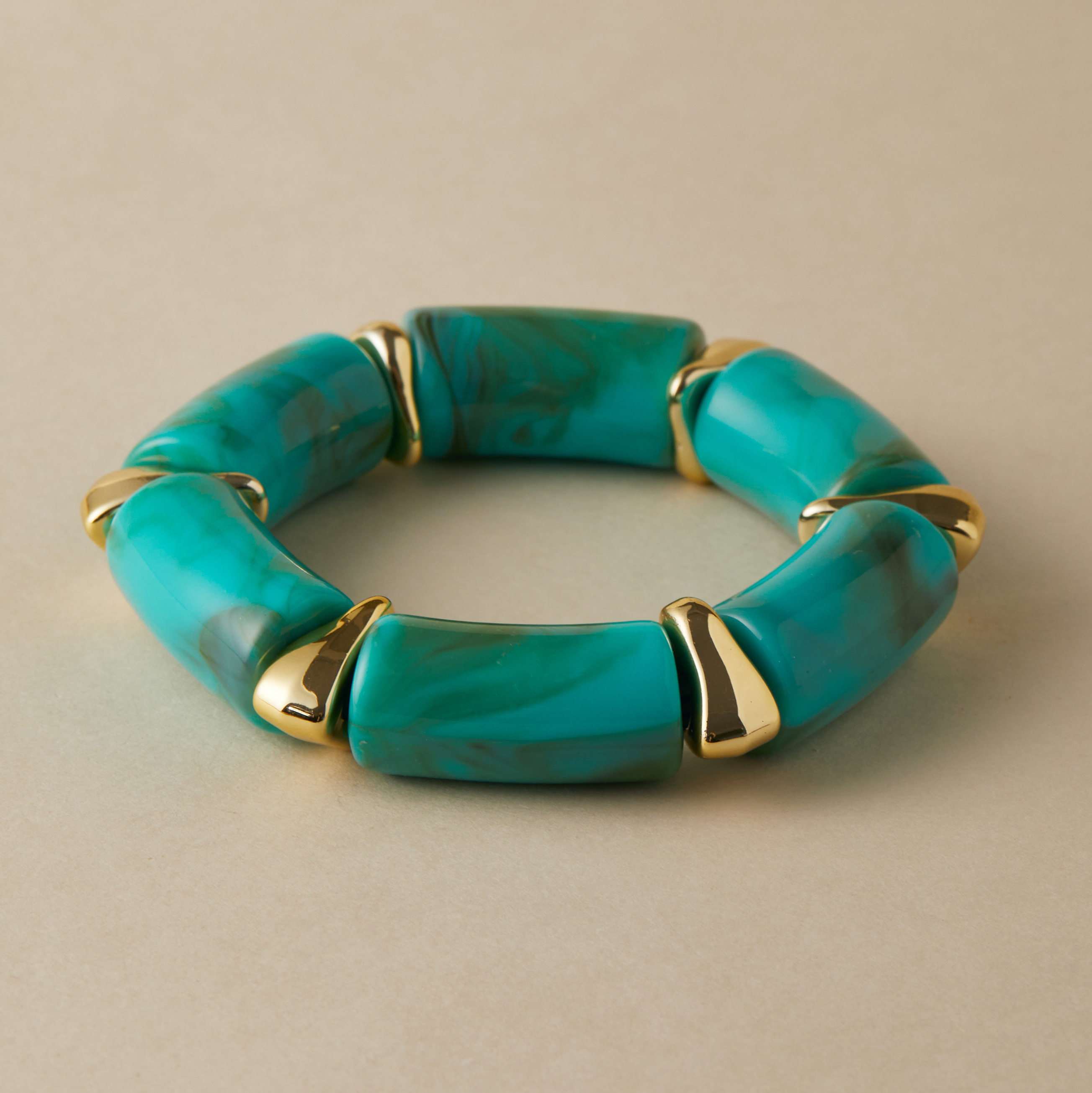 Turquoise marbré