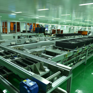 Băng tải xích tốc độ cao có thể điều chỉnh tốc độ cao nhôm mới cho nhà máy sản xuất vận chuyển hậu cần cụ thể - Product Image 1