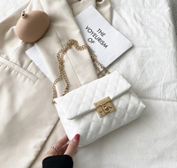 Sacs à bandoulière pour femmes, chaîne tendance, marques célèbres, sacs à main et pochettes de luxe en cuir PU pour femmes, vente chaude