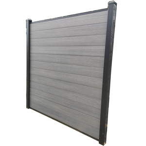 Panneaux <span class=keywords><strong>de</strong></span> clôture extérieurs <span class=keywords><strong>en</strong></span> composite <span class=keywords><strong>bois</strong></span>-plastique, prix d'usine <span class=keywords><strong>pour</strong></span> <span class=keywords><strong>jardin</strong></span>, clôture <span class=keywords><strong>de</strong></span> <span class=keywords><strong>jardin</strong></span>, intimité - Product Image 1