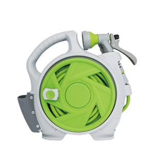 Carrete de Manguera Ligero de 15 m, Portátil, para Limpieza del Hogar y Riego de Flores - Product Image 1
