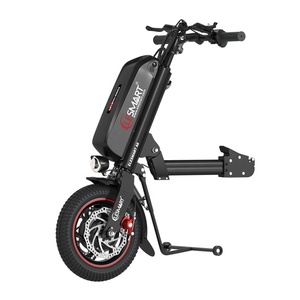 Accessoire de propulsion pour fauteuil roulant Elesmart 500W, handbike électrique pour fauteuil roulant, batterie rechargeable Li-ion 12.8Ah, <span class=keywords><strong>traction</strong></span> pour fauteuil roulant - Product Image 2