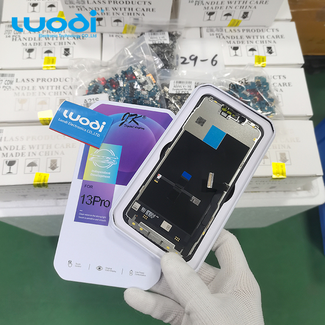 GX JK for iPhone 13 Pro Max Mini  Pantalla LCD Ensamblaje Completo Original Touch Screen Display Al Por Mayor Mobile Replacement