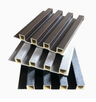 Panneaux muraux WPC modernes de haute qualité, imperméables, insonorisants, résistants au feu, panneaux acoustiques pour usage extérieur, maison, villa, musique