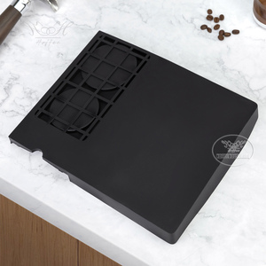 Alfombrilla de Silicona Antideslizante para Tamper de Espresso, Organizador de Distribución, Caja de Residuos de Café para Barista y Cafetería - Product Image 6