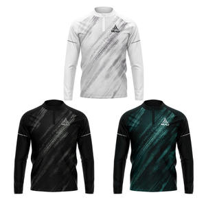 Fabricant de vêtements Polyester Club Team Logo Football Sportswear Veste ajustée à glissière pour hommes - Product Image 6