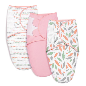 100% Cotton Sleeveless Swaddle Wrap <strong>for</strong> Baby <strong>Sleeping</strong> <strong>Bag</strong> with Hook Loop Moisture Wicking <strong>for</strong> Newborns Baby Swaddle Sleep Sack - Product Image 3