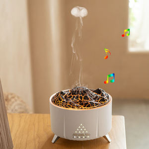 Humidificador ultrasónico de música inteligente Crack Mountain fragancia portátil niebla llama humidificador Difusor Aroma aceite esencial - Product Image 3