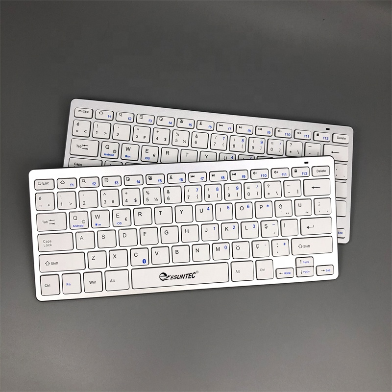 Горячо продаваемый ОЕМ тонкий Складная подставка для ноутбука беспроводная мини-клавиатура с сенсорной панелью мышью BT-001A