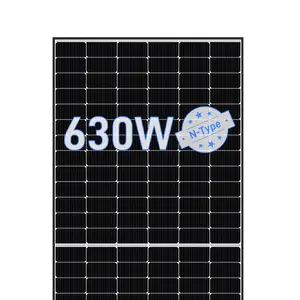 Monocrystalline Bifacial Module Paneles Solares 610W 620W 625W Tiger Neo N Type Solar Panels