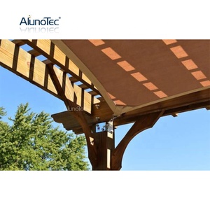 Alphalunotec-porte-raisin en Aluminium, étanche, pour Patio, gazébo, toit avec perche en <span class=keywords><strong>bois</strong></span> - Product Image 4