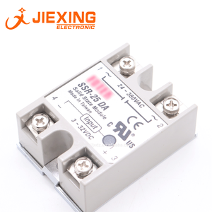 SSR-25DA 25A 3-32VDC อินพุต24-380VAC เอาท์พุทเฟสเดียว DC ถึง AC SSR โซลิดสเตตรีเลย์ - Product Image 3
