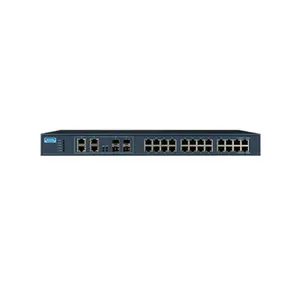 Advantech EKI 2428G 4CI Commutateur Ethernet réseau industriel non géré à montage en rack de 19 pouces avec port combiné 24GE + 4GE