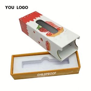 Boîtes d'emballage rigides en papier personnalisées, colorées, résistantes aux enfants, avec fenêtre transparente, pour présentation - Product Image 3