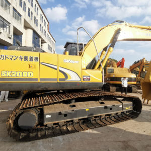 Excavatrice Kobelco de haute qualité 20 tonnes SK200D Excavatrice sur chenilles Sk200d Excavatrices d'occasion sur Offre Spéciale - Product Image 1
