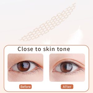 Venta al por mayor de cinta adhesiva invisible impermeable para doble párpado, 120 unidades, parche para <span class=keywords><strong>párpados</strong></span> <span class=keywords><strong>caídos</strong></span>, material adhesivo, tamaño L, natural, OEM - Product Image 2