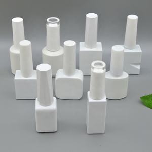 Nail Private Label Packaging Cuticle Oil Bottle Empty Nail <b>Glue</b> Bottles Glass 10ml square Nail Polish Bottle - Product Image 2