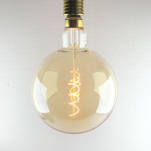 Ampoule LED à filament souple extra grande ronde 4W/8W 2700K Verre <span class=keywords><strong>Culot</strong></span> E26/<span class=keywords><strong>E27</strong></span> AC 220V CRI 80 Angle de faisceau 360° - Product Image 5