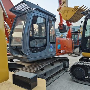 รถขุดตีนตะขาบฮิตาชิ EX200 มือสอง อุปกรณ์ก่อสร้างหนัก เครื่องยนต์และเกียร์เดิม พร้อมจัดส่ง ผ่านการทดสอบและตรวจสอบแล้ว - Product Image 6