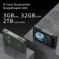 SHANLING M3 Ultra Android10 MQA Lecteur de musique HiFi portable MP3 Audio haute résolution DAC AMP Double puce ES9219C Bluetooth5.0 DSD256 M3U