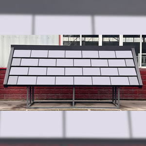 بيع مباشر من المصنع: ألواح سقف شمسية كهروضوئية مزدوجة الزجاج بتقنية CdTe بقدرة 35 واط وكفاءة 35٪، مقاس 600×400 ملم - Product Image 4