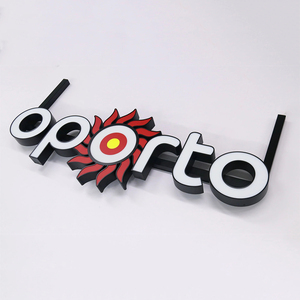 Nhà Máy Outlet không thấm nước Laser Cut <span class=keywords><strong>LED</strong></span> Acrylic Epoxy vật liệu nhựa Bảng chữ cái kênh thư ký 3D thư signage - Product Image 2